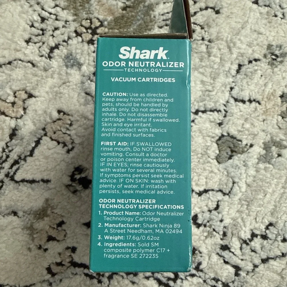 Shark Odor Neutralizer Technology Vacuum Cartridges 2 Count New Sealed 6/25